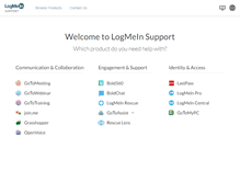 Tablet Screenshot of help.gotoassist.com